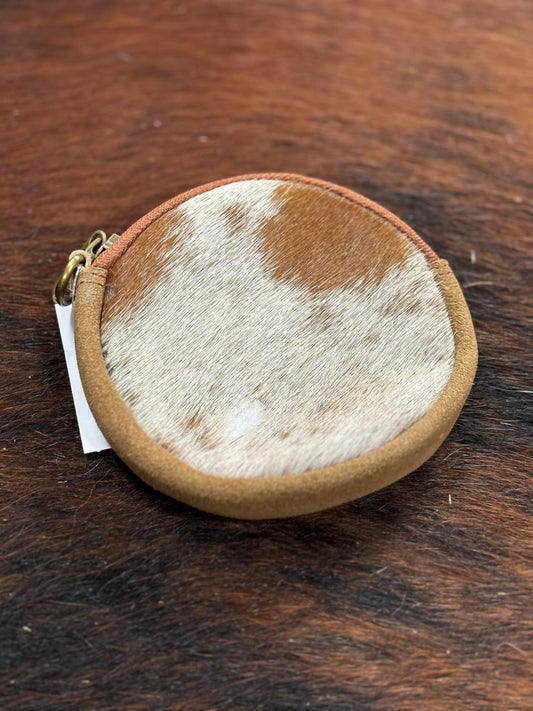 Cowhide Coin Purse