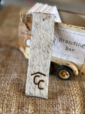 Cowhide Bookmark