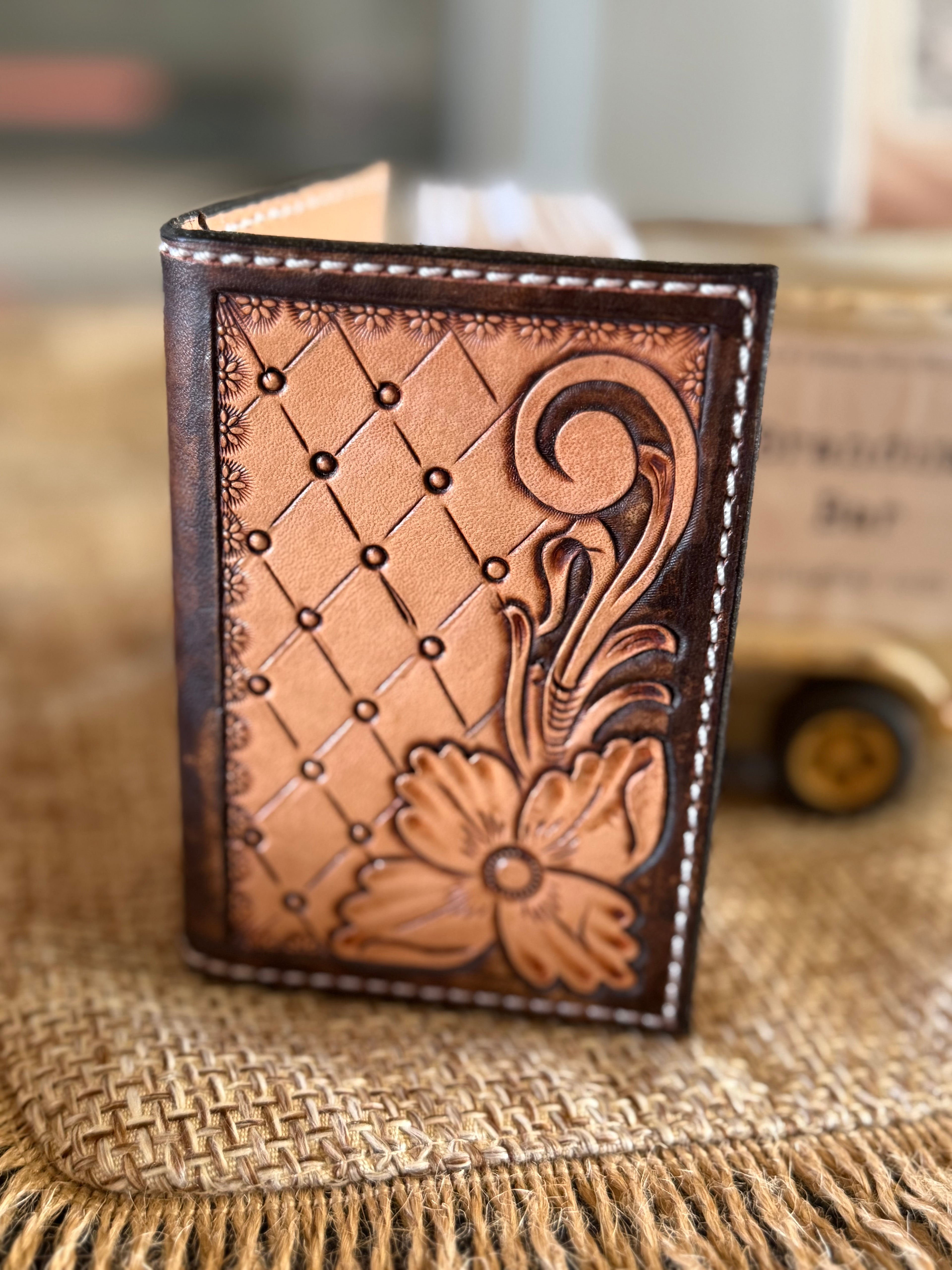 Tooled Card Holder